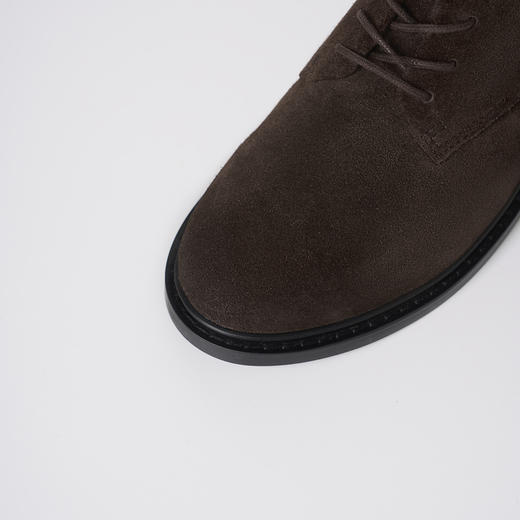 ROMI STUDIO“率性自我”进口绒面牛皮拼羊皮复古马丁靴 444DS016 商品图3