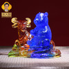 集雅轩宋韶光大师2026年新款鼠 牛熊保岁 琉璃摆件礼品 商品缩略图1