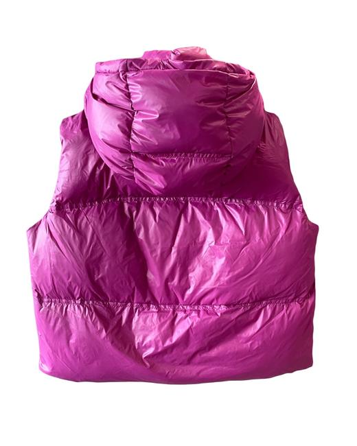 女款可拆卸帽羽绒马甲018 商品图1