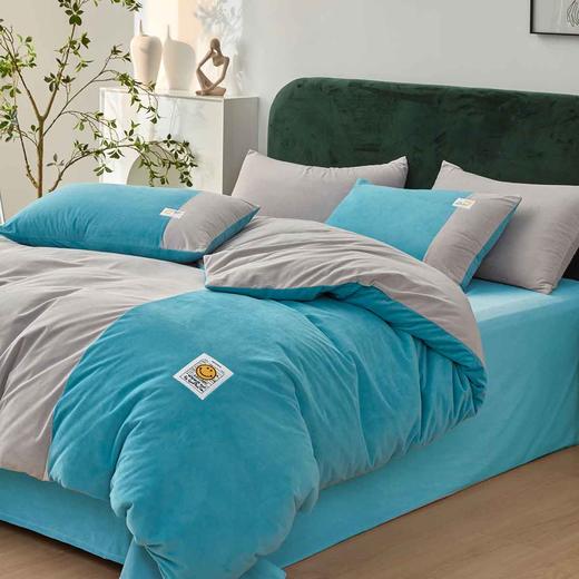 【秒杀 商超爆款】丝享INS风暖绒套件三件套/四件套 A类母婴级 柔软蓬松 商品图1