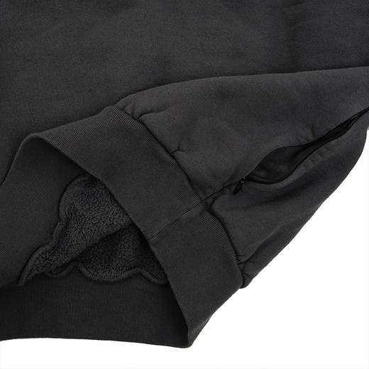 is-ness PIGMENT DYED ZIP 成衣染色宽松廓形半拉链套头卫衣 商品图3