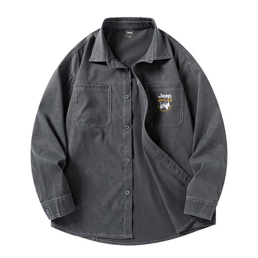 JEEP吉普 通用长袖衬衫 P85AMWH434 商品图2
