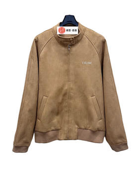 女款刺绣麂皮夹克外套008