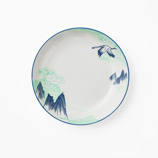 高颜值餐具礼盒 | 共禾京品鹤翔云天22头中国风餐具套装 商品图8