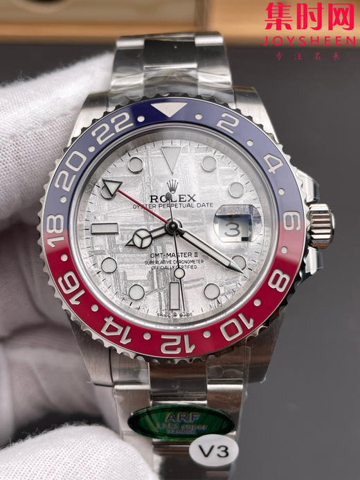 ARF劳力士格林尼治型系列 “可乐圈” “陨石面” V3版 男士腕表 3285机 原装开模 商品图2
