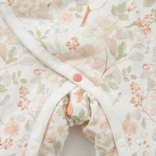 怡比雅韵之美长袖系带哈衣HY25WIN027白花色调52#-66# 商品图10