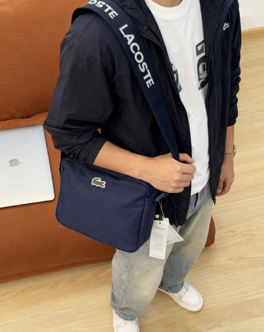 法国鳄鱼25年秋季休闲时尚潮流百搭单肩包斜挎包 商品图12