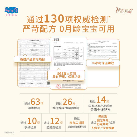 【儿童面霜】0月龄新生儿可用 5重高保湿精粹 36H高保湿 改善干红 儿童舒缓保湿霜50g 商品图2
