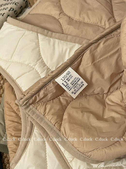 高品质6色轻暖撞色羊毛马甲开团🔥逆天颜值炸街神器来啦！120-160cm 商品图11