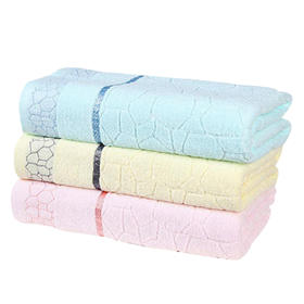 南极人 浴巾家用纯棉素色吸水速干柔软浴巾70*140cm N08005-2