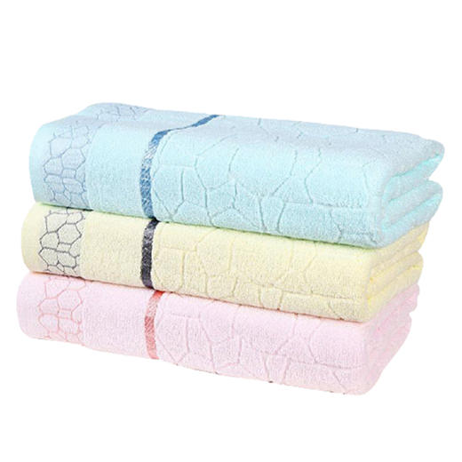 南极人 浴巾家用纯棉素色吸水速干柔软浴巾70*140cm N08005-2 商品图0