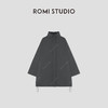 ROMI STUDIO“温暖如初”90白鹅绒立领夹克式连帽棉服外套 431W1115 商品缩略图4