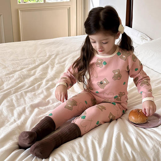 【49.9任选2套】‼️把“撸猫级"温暖穿在身上🔥秋冬季新款秋衣秋裤家居服打底套装聚【2511“羊毛”服装】 商品图2