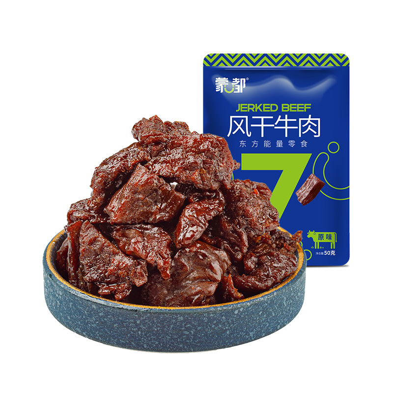 内蒙古蒙都50g风干手撕牛肉块
