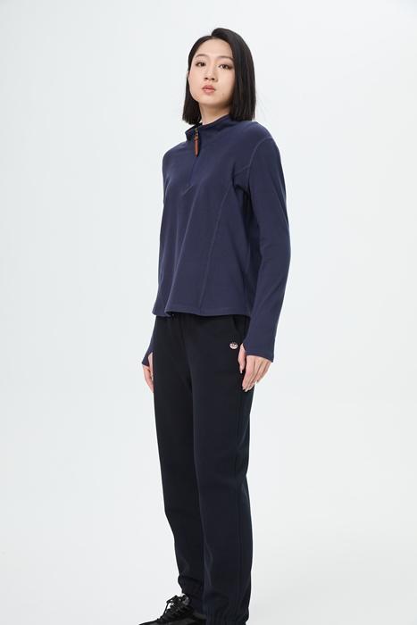 【大爆款一定要买】【吸热 发热持久 锁温】水淼2025冬新款立领拉链显瘦绒小衫1875 商品图3