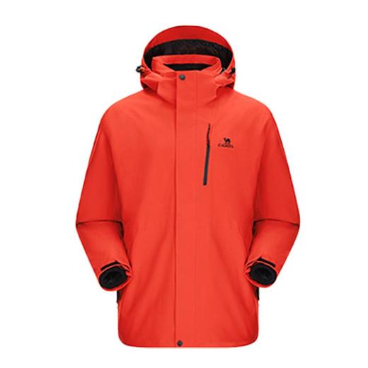 CAMEL骆驼 男三合一冲锋衣（抓绒内胆） AD12263514X-1 商品图0