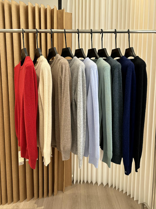 羊毛界爱马仕❗️【Marland】意大利轻奢品牌🏭【男士极简100%羊毛衫】专柜售价1700+❗️今天白菜价秒杀  ⚠️李现 肖战 胡歌同款～男神内搭神器❗️商务休闲通勤都少不了这一件！ 商品图10