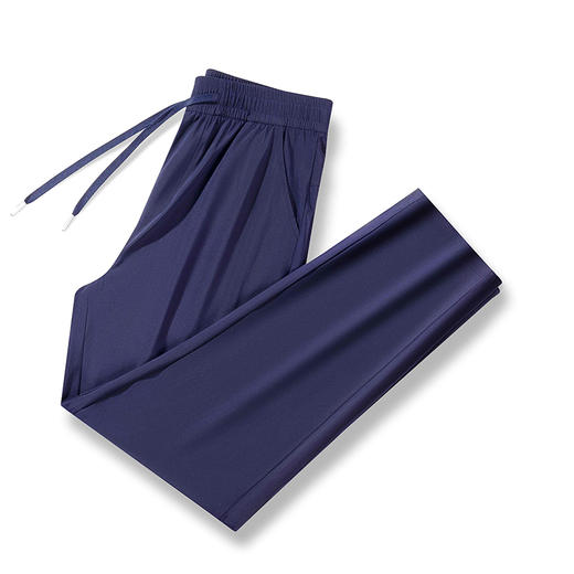 丰讯 休闲裤松紧腰冰丝裤速干高弹力休闲男士长裤 FXPSPH02 商品图0