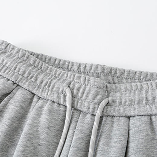 西遇宽松休闲裤女新款垂感高腰阔腿抽绳卫裤美式运动裤SS051678 商品图5