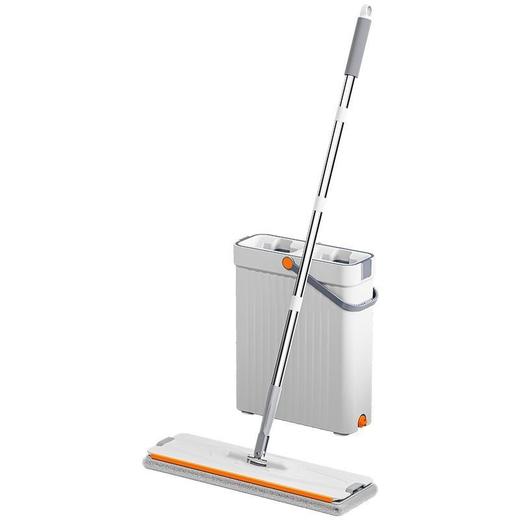 【干湿两用❗️免手洗平板拖把】不弯腰，不费力， 省时省心又省力。家用木地板地砖墩布拖把懒人平板拖地神器拖布大扫除 商品图6