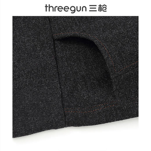 Threegun三枪 时尚磨毛女士铅笔裤长裤-60832B911 商品图4