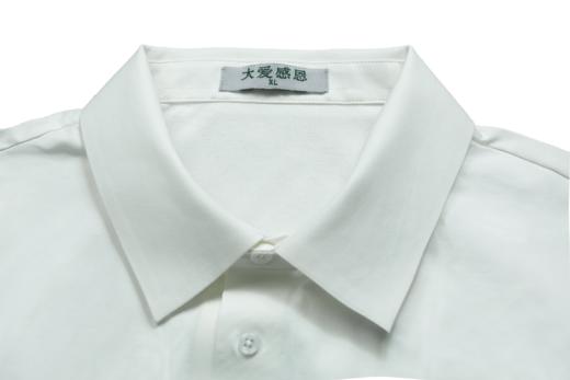 【静思书轩】大爱感恩科技环保T恤简约POLO领 商品图4