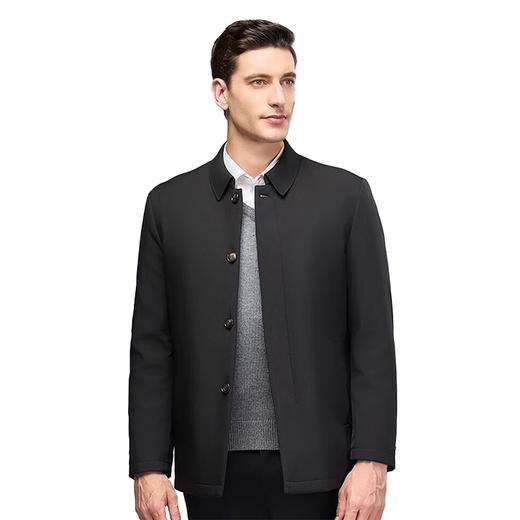 丰讯 可拆卸内胆冬季白鸭绒外套中年男士翻领羽绒服 FXNX81988 商品图1