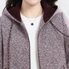 QYM 5272BKC036时尚休闲宽松连帽保暖外套厚款洋气上衣 商品缩略图3