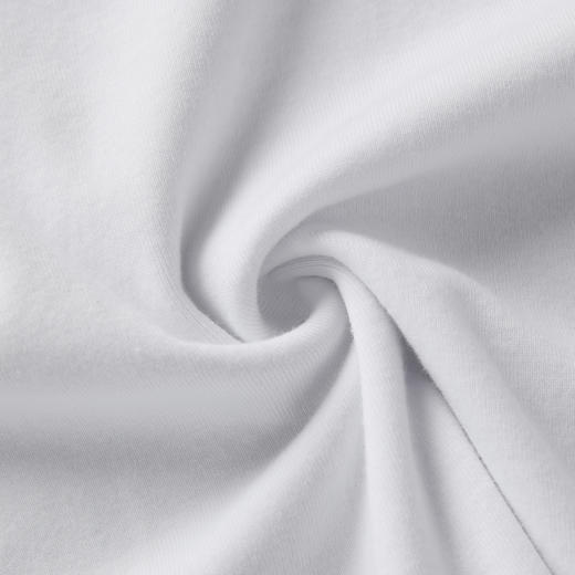 ROMI STUDIO“Clean fit”极简白色棉质高弹修身短袖T恤 RWCRSX1583(现货) 商品图5