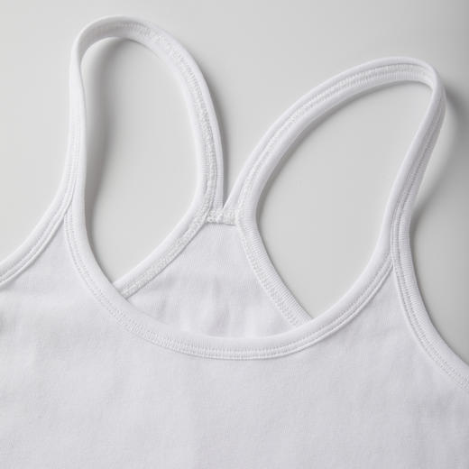 ROMI STUDIO“Clean fit”棉质弹力罗纹U领工字吊带背心 RWCRS42591【发货时间25-30天】 商品图5