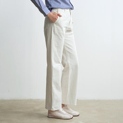 ROMI STUDIO绒面牛皮和羊皮革复古休闲平底德训鞋 RWCLP31954 商品图4