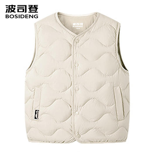 波司登25新款男童女童短款马甲三防儿童轻薄羽绒服T250135020W 商品图2