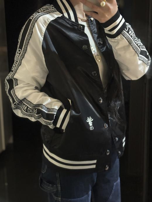 迪家春秋美式宽松休闲夹克棒球服外套 商品图8