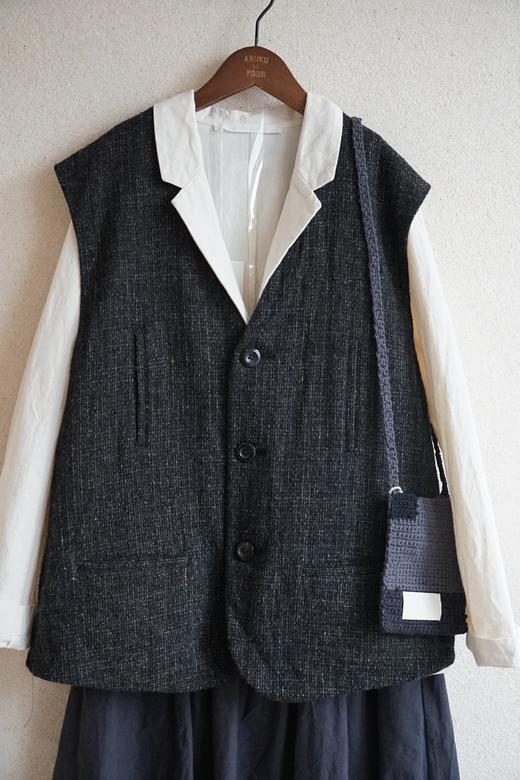 Susuri2色羊毛马甲 商品图13