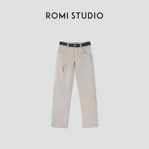 ROMI STUDIO“伴行山野”轻薄冷感休闲户外棉质工装长裤 RWCSXD2670 商品图11