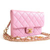 【95新】CHANEL香奈儿AS3225 B08006 NH622 22S粉色荔枝皮字母链条腰包胸包单肩斜跨包女士131025NJS06现售价：16500 商品缩略图2