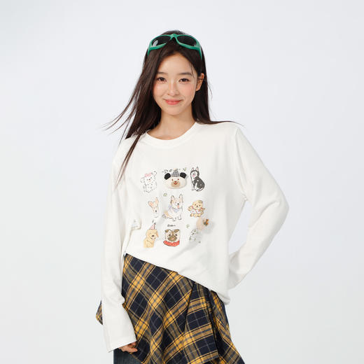 基本款趣味图案T恤-纪念日百货门店同款165802950 商品图1