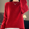 【清河羊毛羊绒专场】鹿展8861 女士半高领羊毛衫 100%羊毛 商品缩略图2