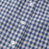 ROMI STUDIO“法式慵懒”蓝白格纹轻薄宽松圆领长袖衬衫 RWCRS64423 商品缩略图4