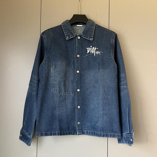 迪家潮流史诗 蓝色宣言 蓝色图腾牛仔外套 商品图13