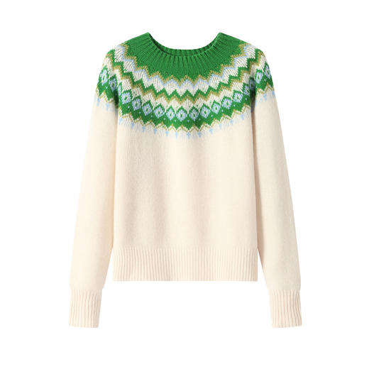 QF 20-1576韩系羊毛衫漂亮洋气减龄毛衣 商品图4