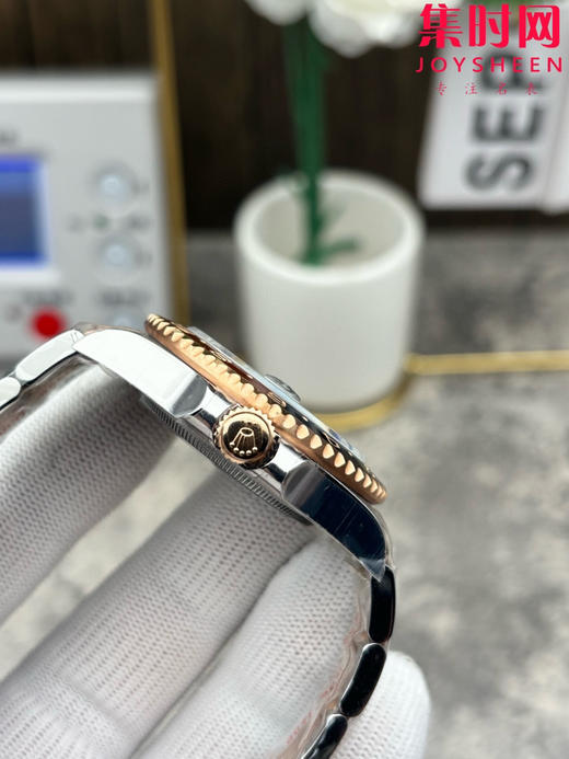 ARF配重版 劳力士格林尼治型GMT 间玫金 沙士圈 配重版 3285机 男士腕表 商品图3