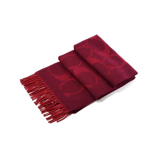 【香港直邮奥莱清仓限购特卖】coach蔻驰流苏字母印花 绒线围巾男女情侣同款 商品图3