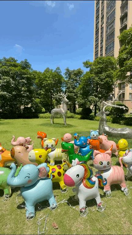 会走路的动物气球 商品图5