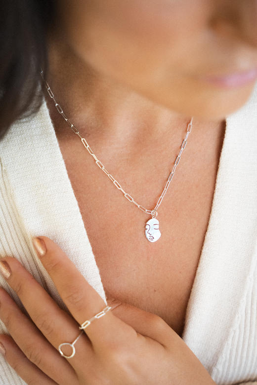 BALI SILVER Necklace with Pendant 项链 商品图1