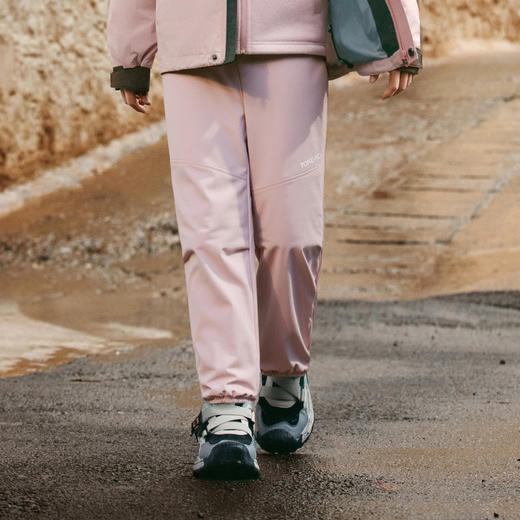 直发【2573】过冬可抗风雪，儿童加绒软壳冲锋裤 商品图6