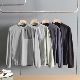 袅平替Proton Crew蜂窝绒 轻量保暖透气 男士圆领抓绒上衣