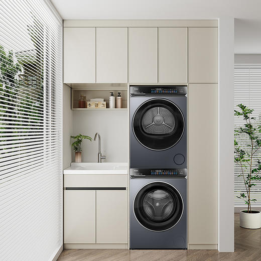 Haier/海尔 XQG100-BE839+GA100-S839 洗烘套装 商品图3
