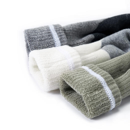 714street羊毛袜中筒保暖防寒户外徒步运动袜速干抗菌吸汗防臭 商品图3