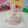 小猪可爱小动物卡通蛋糕-低糖处理无添加 商品缩略图3